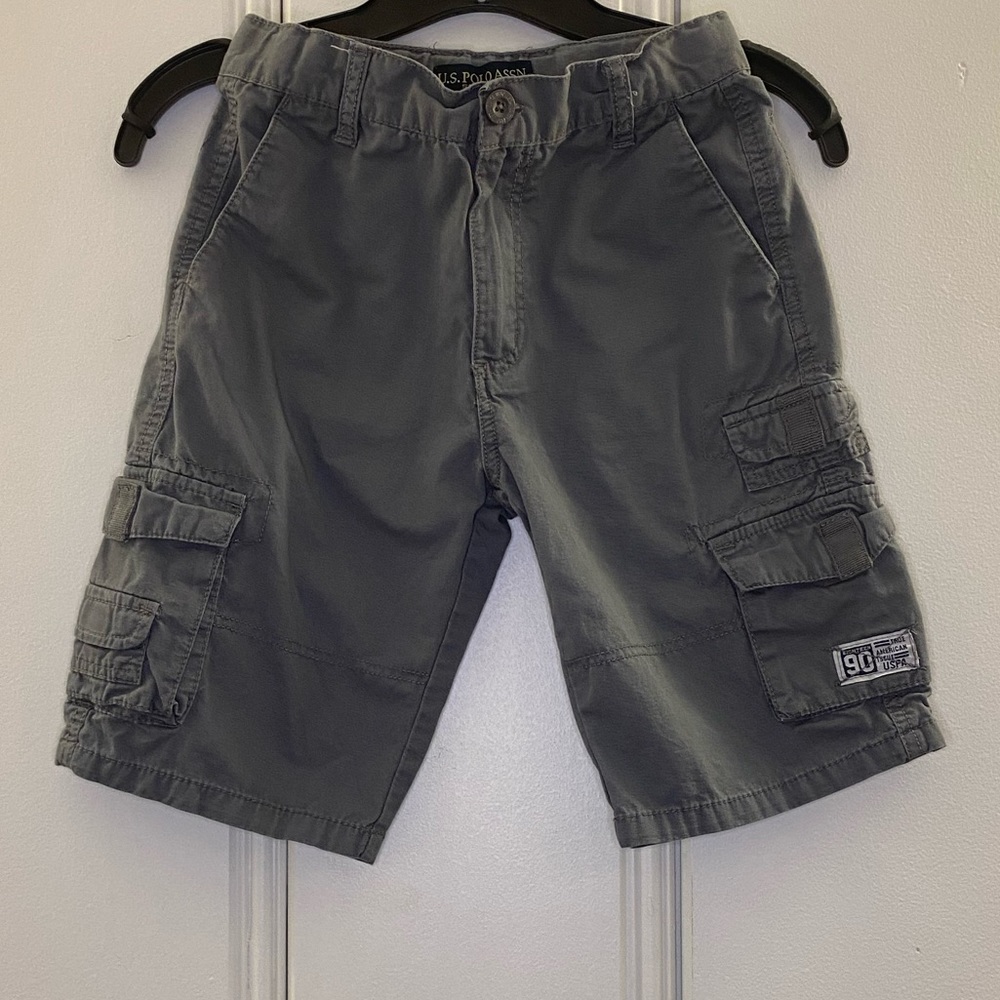 Boy's U.S. Polo Assn. 100% Cotton Cargo Shorts  Size: 10